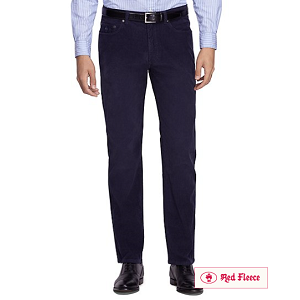 Five-Pocket Corduroys - Navy